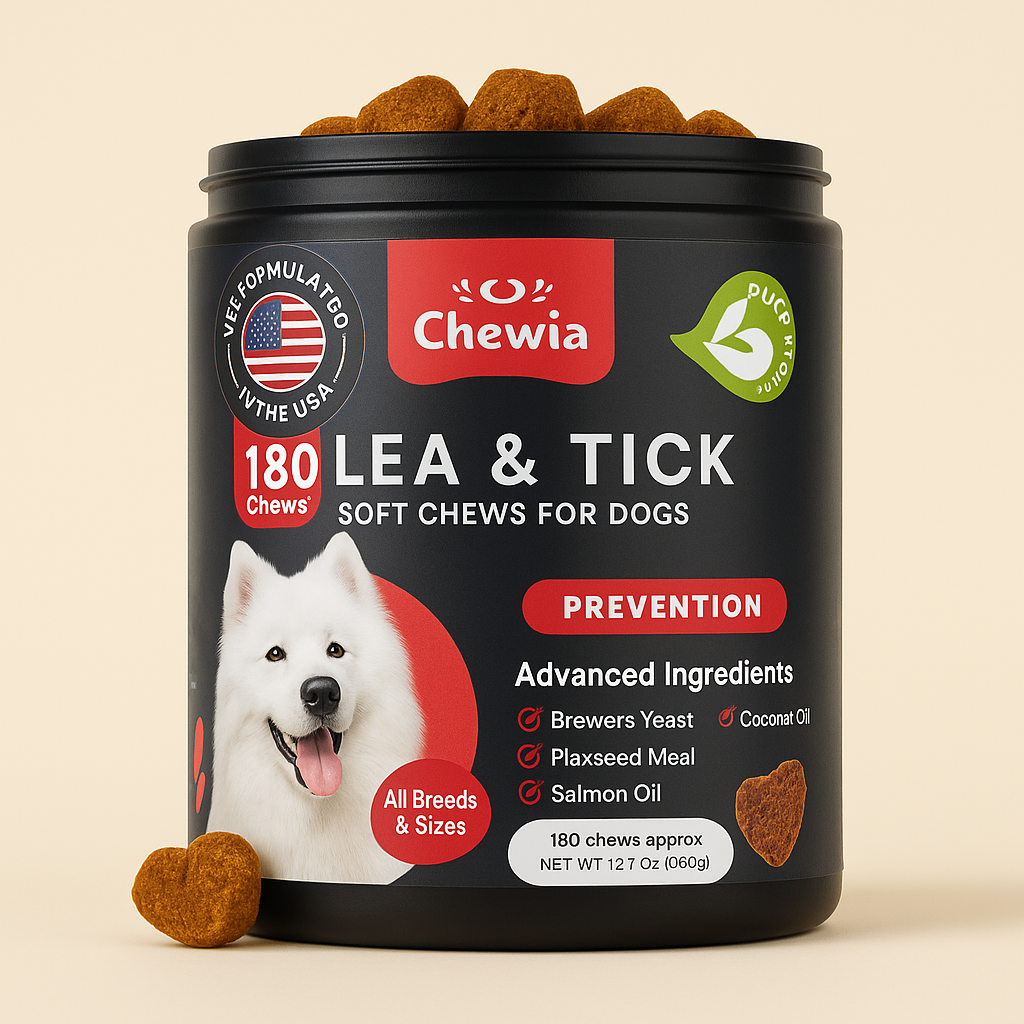 Reclaim Your Dog's Joy with Natural Guard Flea Defense Chews