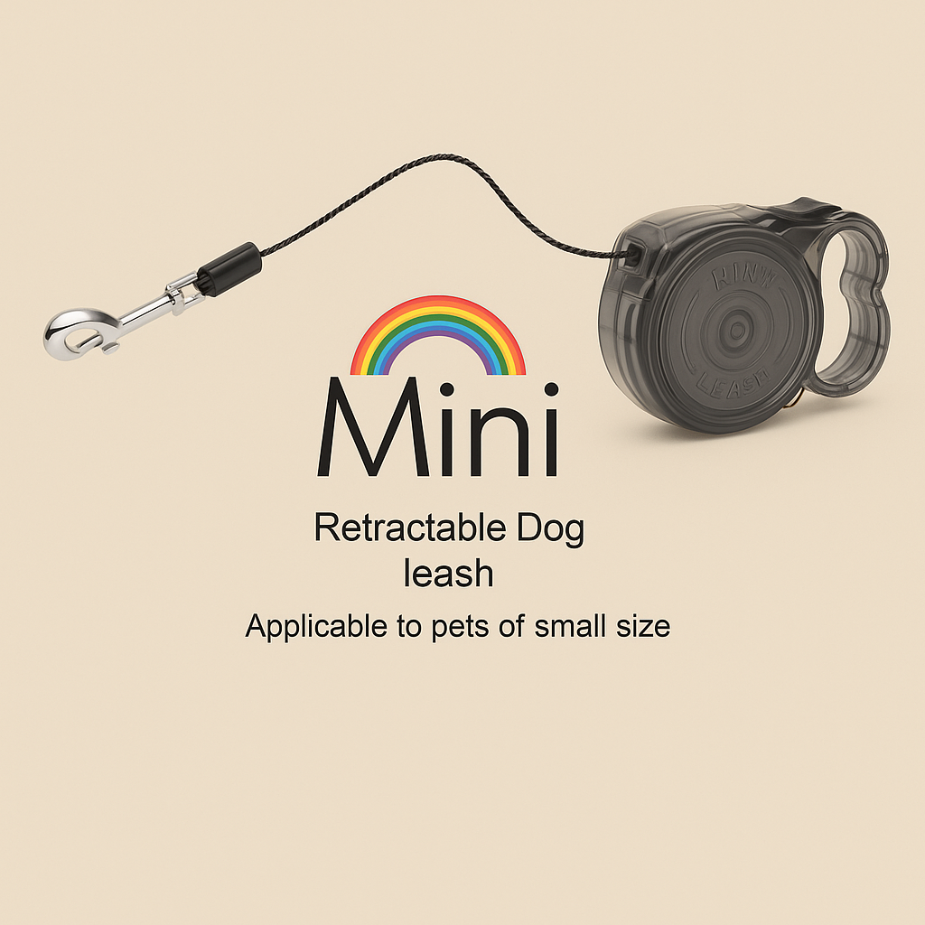 Experience the Freedom of Walks with the Deluxe Mini Retractable Leash