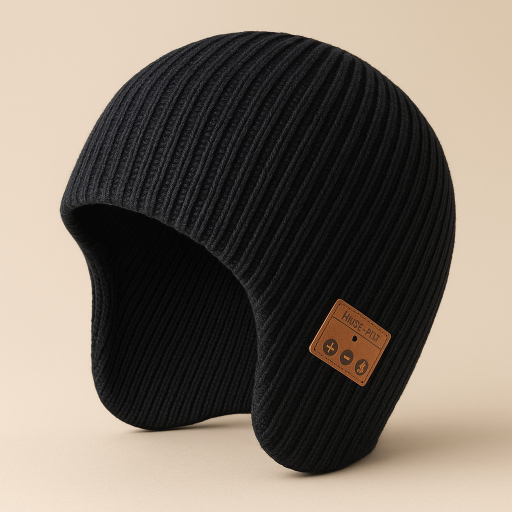 Experience the Ultimate Cozy Connection with Luxe Bluetooth Winter Beanie