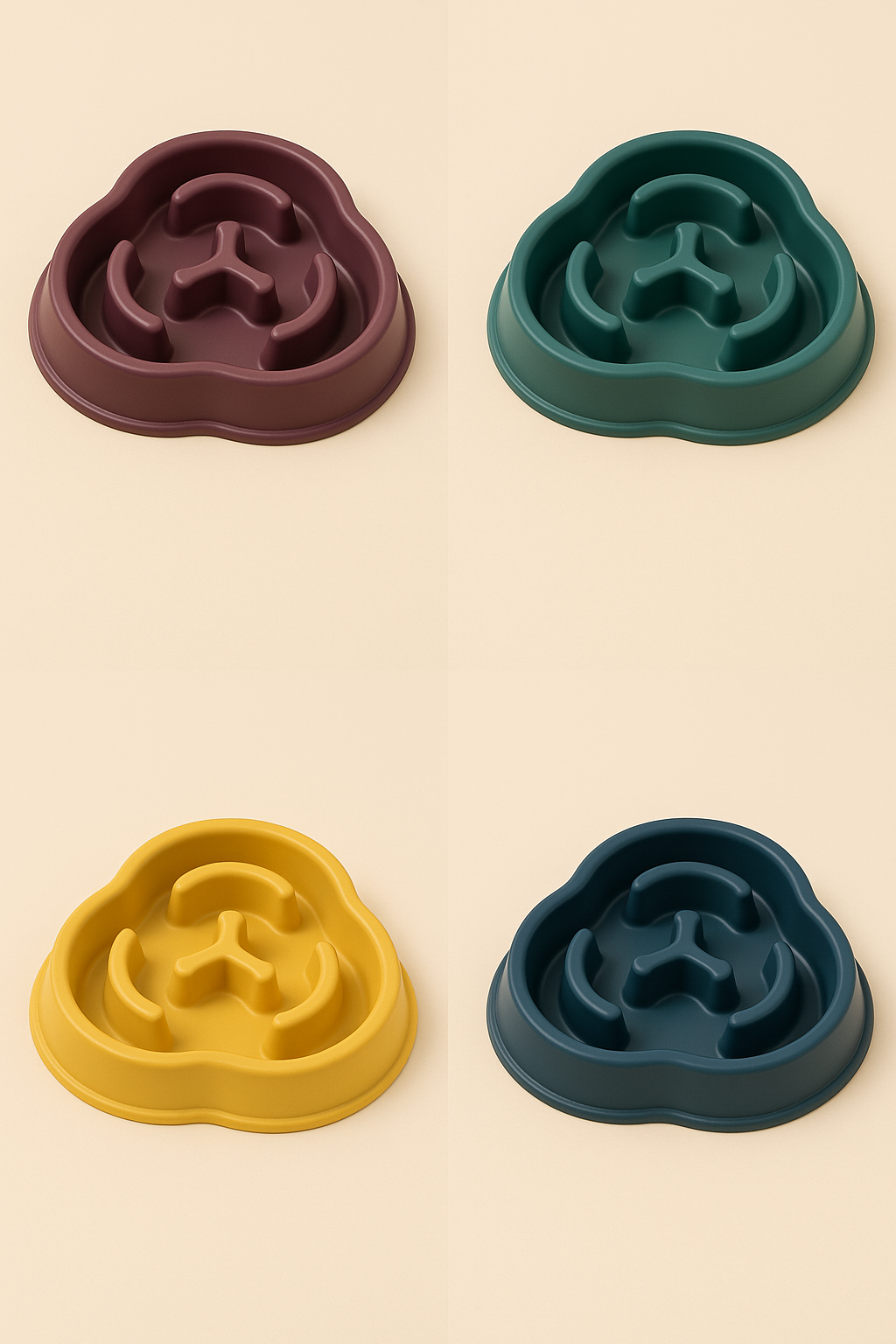Transform Your Pet's Mealtime with The Maze Pattern Slow-Feed Bowl