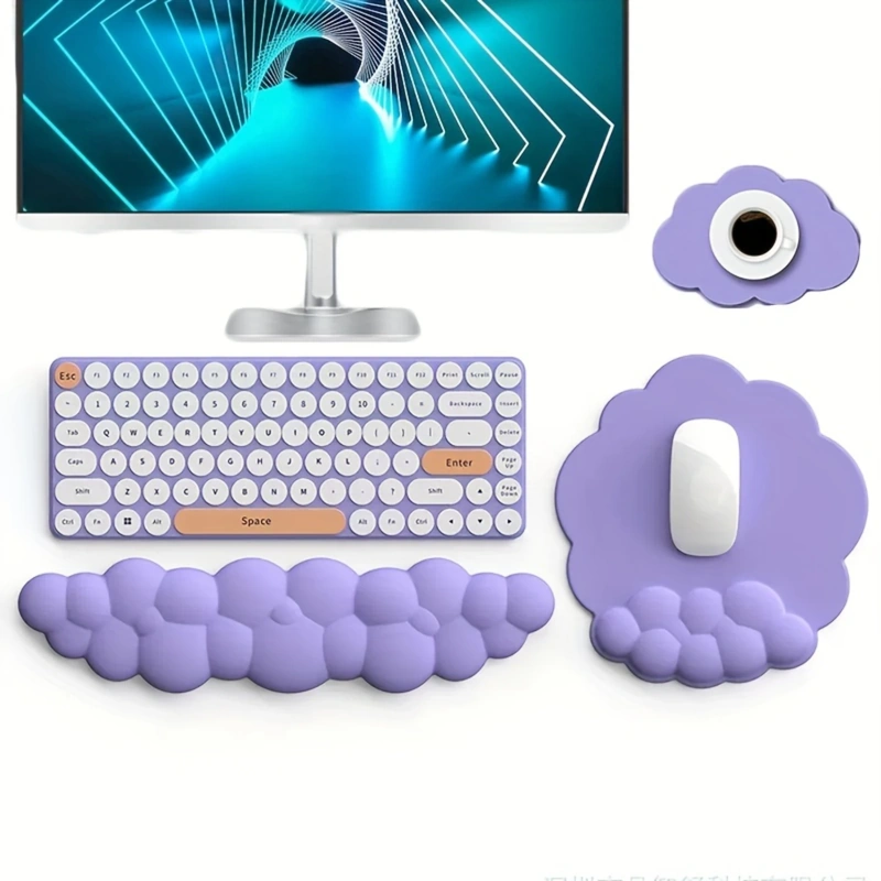 Cloud Comfort Desk Support Set