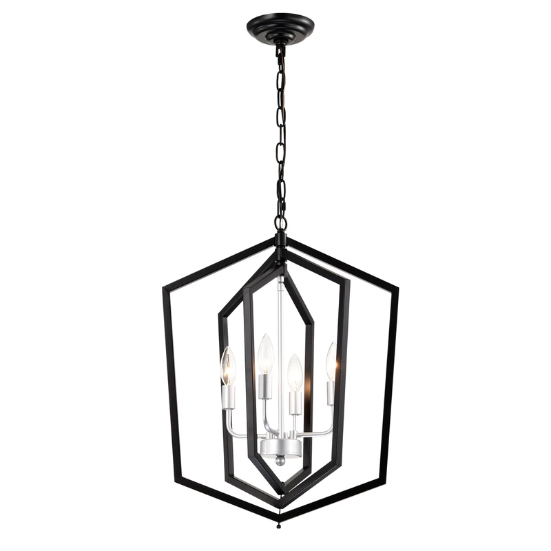 Geometric Candelabra Pendant Light - Product Image 1