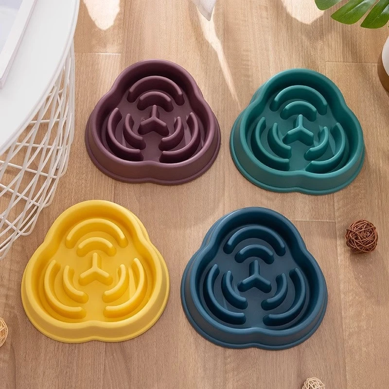 Maze Pattern Slow-Feed Bowl - Product Image 1
